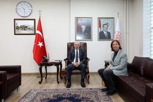 REHA BİLİR'DEN KONYA VALİSİ İBRAHİM AKIN'A ZİYARET
